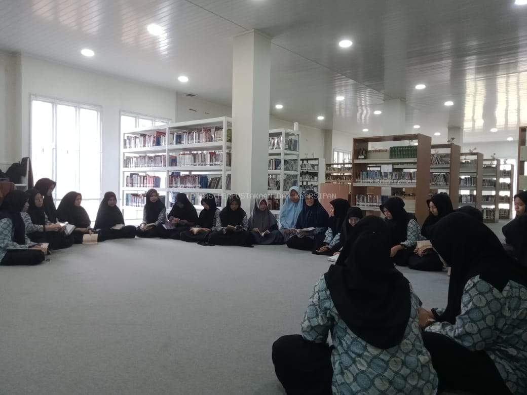 MA Terpadu BIC Muntok Jadikan Perpusda Babar Rujukan Peningkatan Literasi 