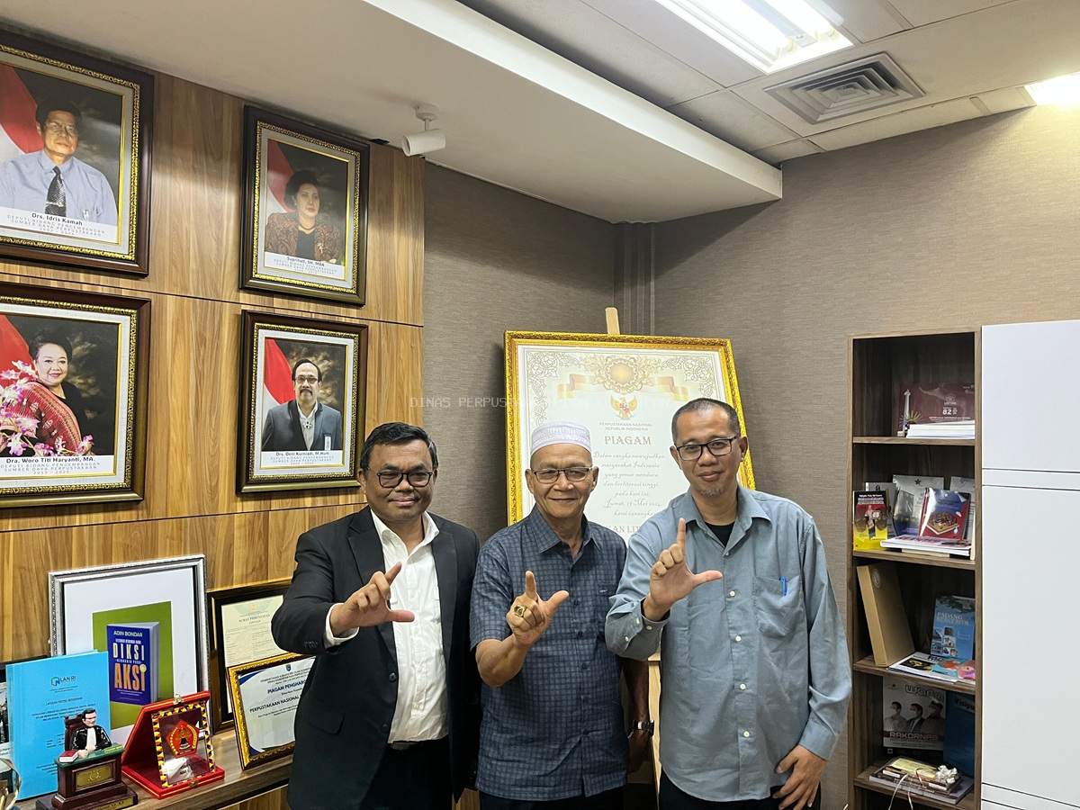 Wakil Bupati Babar Derahman Sambangi Perpustakaan Nasional